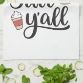 Happy Herfst Y'all Theedoek (Gevouwen)