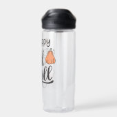 Happy Herfst Y'all Waterfles (Achterkant)