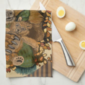 Happy Hibernnnnnans Keukenhanddoek Beer (Quarter Fold)