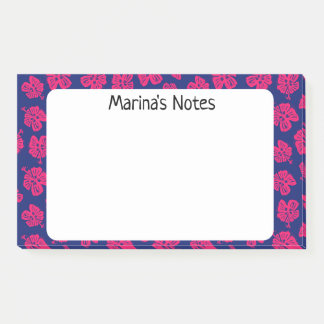 Happy Hibiscus Flower Persoonlijke Post-it® notes