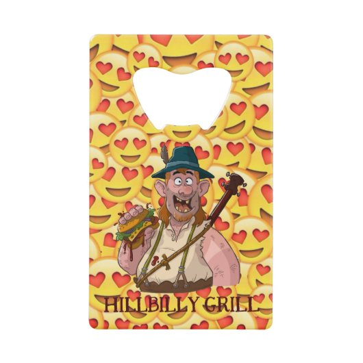 Happy HillBilly Grill Bottle Opener! (Devant)