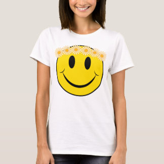 Happy Hippie Face T-shirt