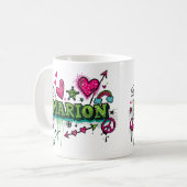 Happy Hippie Marion 5 Koffiemok (Voorkant links)