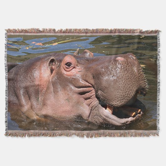 Happy hippo deken (Voorkant)