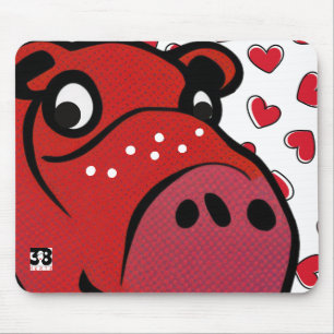 Happy Hippo Muismat
