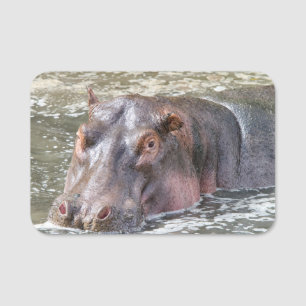 Happy Hippo Naamplaatje