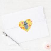 Happy Hippo Sticker (Envelop)