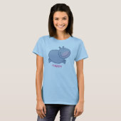 Happy Hippo T-shirt (Voorkant volledig)