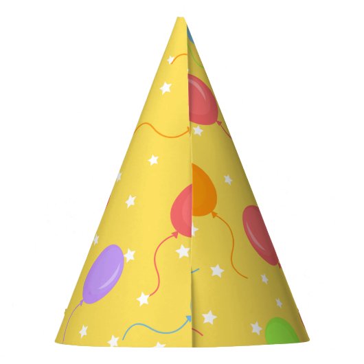 Happy Hippo Verjaardagsfeestje Pet Feesthoedjes (Achterkant)