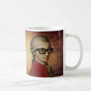 Happy Hipster Wolfgang Amadeus Mozart Koffiemok