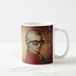 Happy Hipster Wolfgang Amadeus Mozart Koffiemok