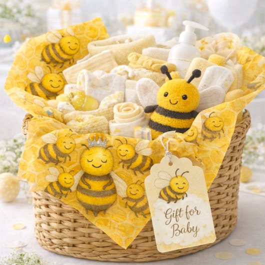 Happy Hive Queen Bee Craft  Tissuepapier