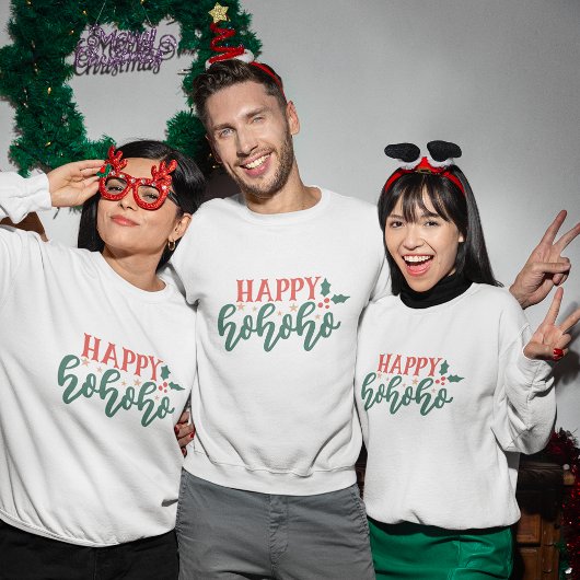 Happy ho ho ho sweatshirt de noël