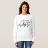 Happy ho ho ho sweatshirt de noël (Devant entier)