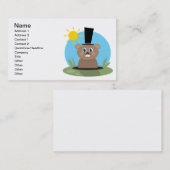 Happy Hog Visitekaartje (Voorkant / Achterkant)