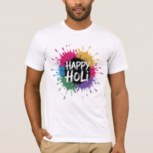 Happy Holi - Kleur Splash T-shirt