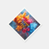 Happy Holi servet (Hoek)