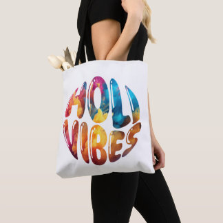 Happy Holi Vibes Handen Hindu Holi Festival Gifts Draagtas