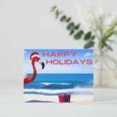 Happy Holiday Briefkaart (Staand voorkant)