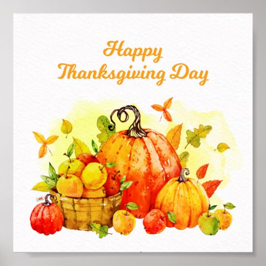 Happy Holiday Celebration Poster (Voorkant)