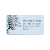 Happy Holiday Etiket (Voorkant)