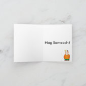 Happy Holiday Hag Sameach Wenskaart Feestdagen Kaart (Binnen)