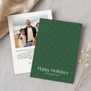 Happy Holiday-kaart Feestdagenkaart