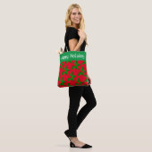 Happy Holiday-kerstfeest-Tas aanpassen Draagtas (Op model)