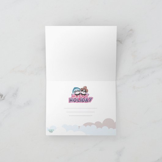 Happy Holiday Panda (Binnen)