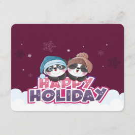 Happy Holiday Panda Informatiekaartje