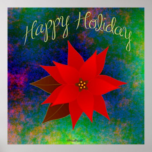 Happy Holiday Poster (Voorkant)