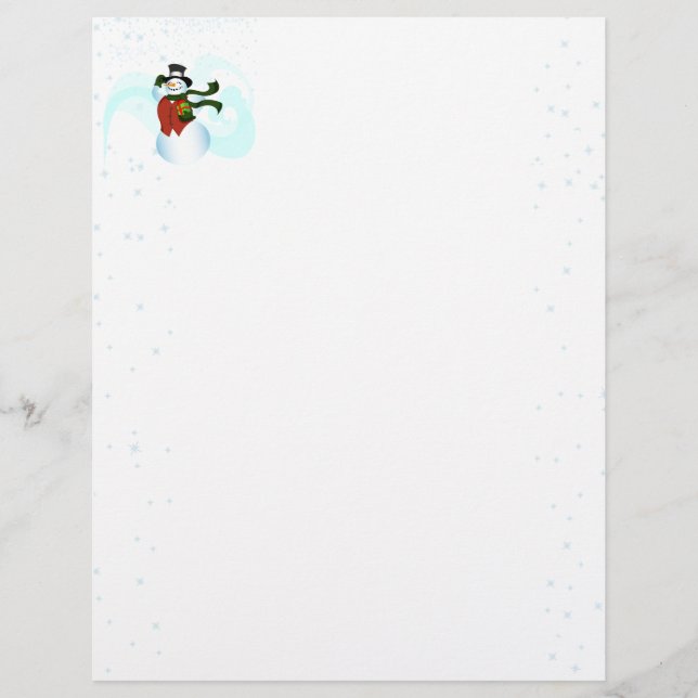 Happy Holiday Snowman (Voorkant)