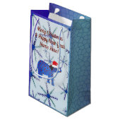 Happy Holidays Custom Cadeau Sac (Dos Angle)