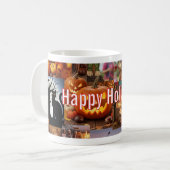Happy Holidays Fall Edition Mug Koffiemok (Voorkant links)