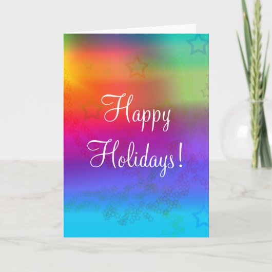 Happy Holidays! Feestdagen Kaart (Voorkant)