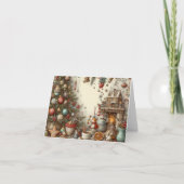 Happy holidays feestdagen kaart (Voorkant)