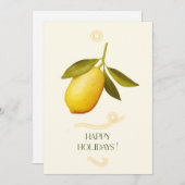 Happy holidays! feestdagenkaart (Voorkant / Achterkant)