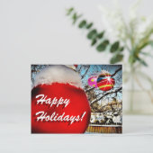 Happy Holidays! Feestdagenkaart (Staand voorkant)