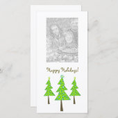 Happy Holidays! Feestdagenkaart (Voorkant / Achterkant)