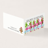 Happy Holidays Flamant rose Style #holidayZ (Outside)