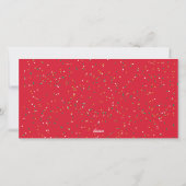 Happy Holidays illustrations carte photo horizonta (Dos)