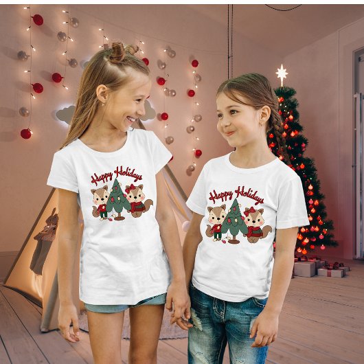 Happy Holidays Kids T-shirt enfant