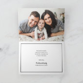 Happy Holidays Photo Collage Carte de voeux (Intérieur)