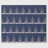 Happy Holidays Red Socks and Baseball Cadeaupapier (Vlak)