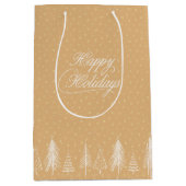 Happy Holidays Sac cadeau (Devant)