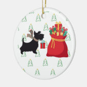 Happy Holidays-Schnauzer Christmas Ornament  (Links)