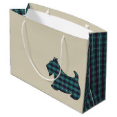 Happy Holidays Scottish Terrier Cadeau sac (Dos Angle)