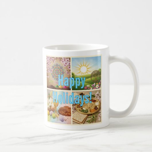 Happy Holidays Spring Edition Mug Koffiemok (Rechts)