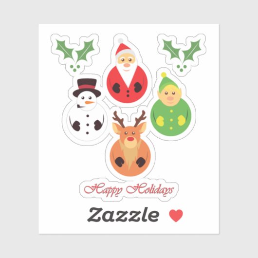 Happy Holidays! Sticker (Vel)