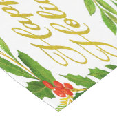 'Happy Holidays' Table Runner Korte Tafelloper (Hoek)